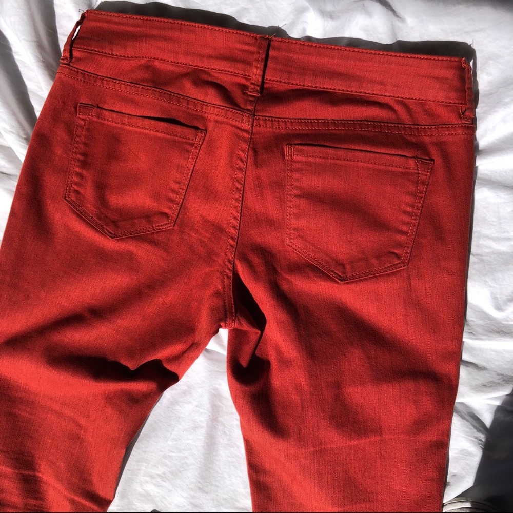 Burnt Orange Jeans sz 7 - Picture 5 of 5